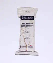 Samotvrdnoucí modelovací hmota Kera 1000g bílá